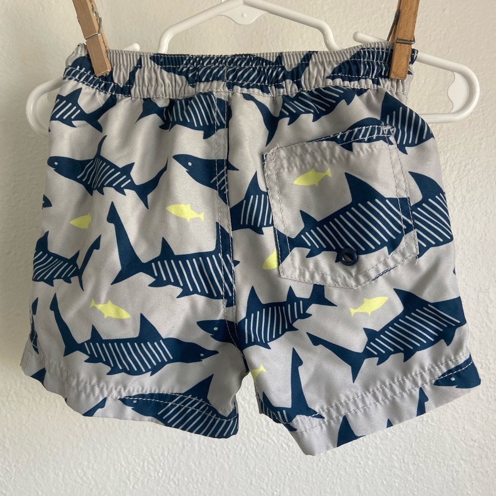 Tea Collection Swim Trunks - 9-12M - Picture 2 of 10